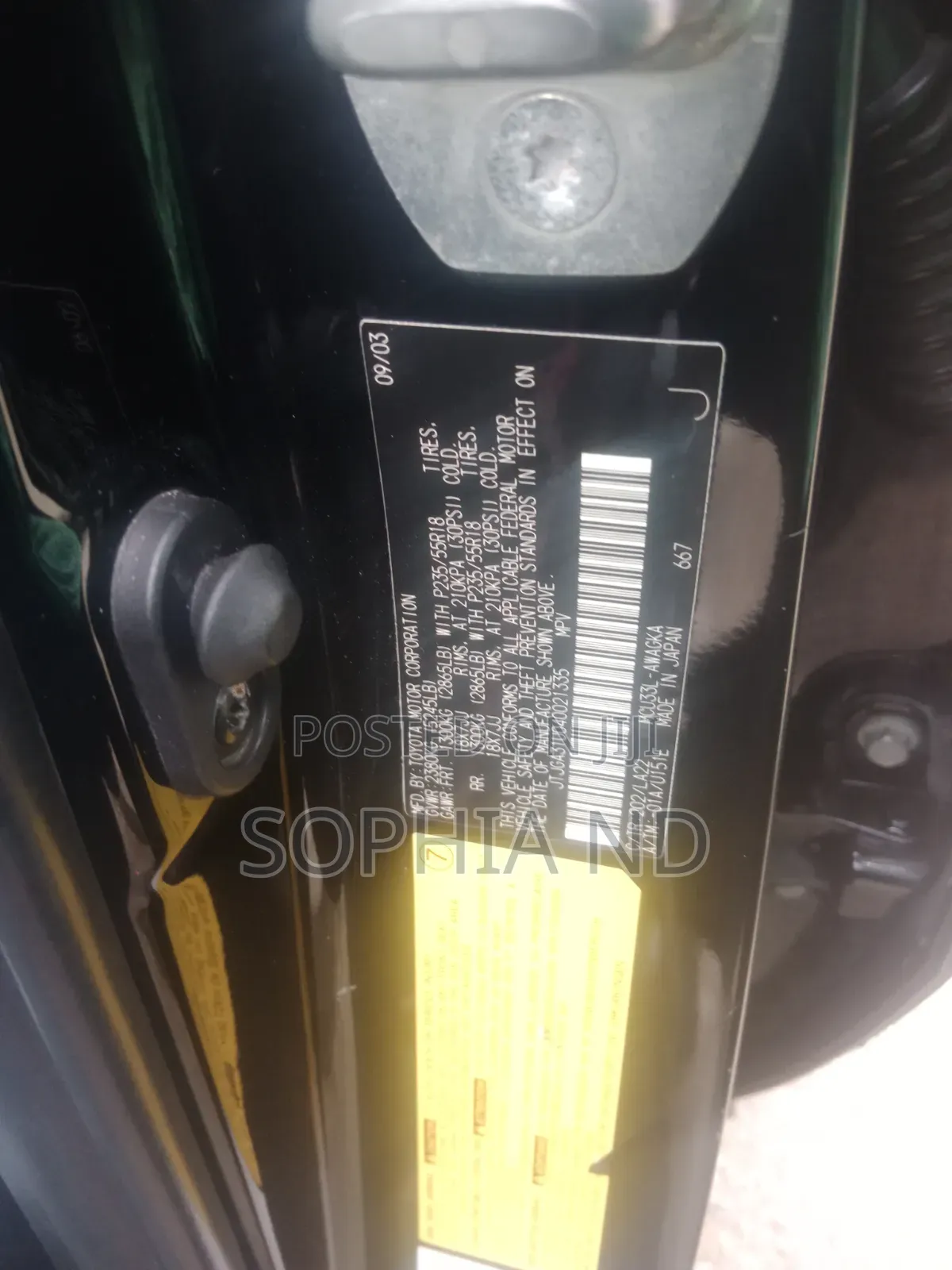 Lexus RX 2005 Black
