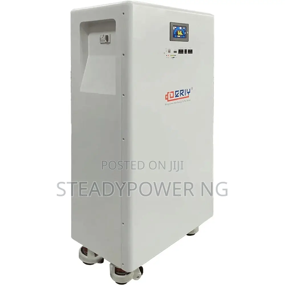 Deriy PowerTower Pro 14.3kWh 51.2V LiFePO4 Lithium Battery