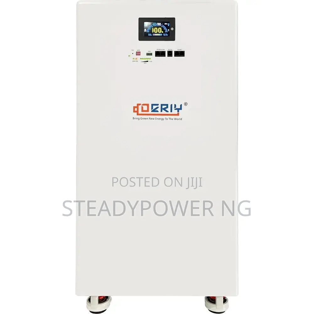 Deriy PowerTower Pro 14.3kWh 51.2V LiFePO4 Lithium Battery