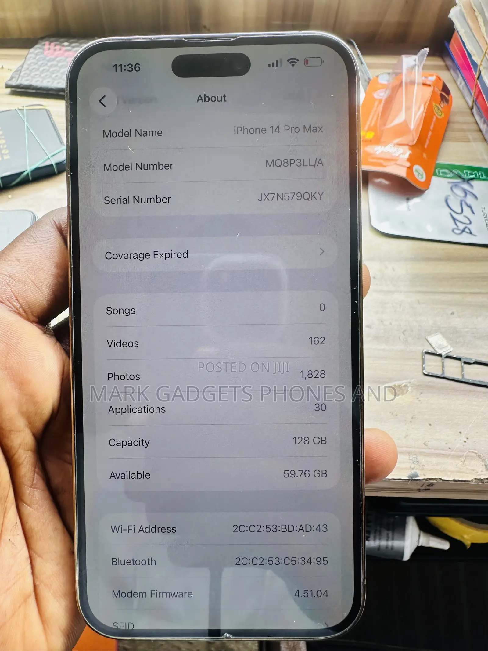 Apple iPhone 14 Pro Max 128 GB White