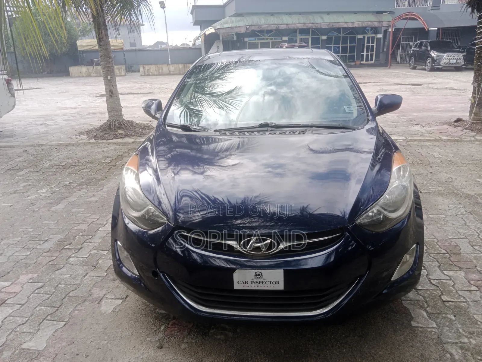 Hyundai Elantra 2013 Blue