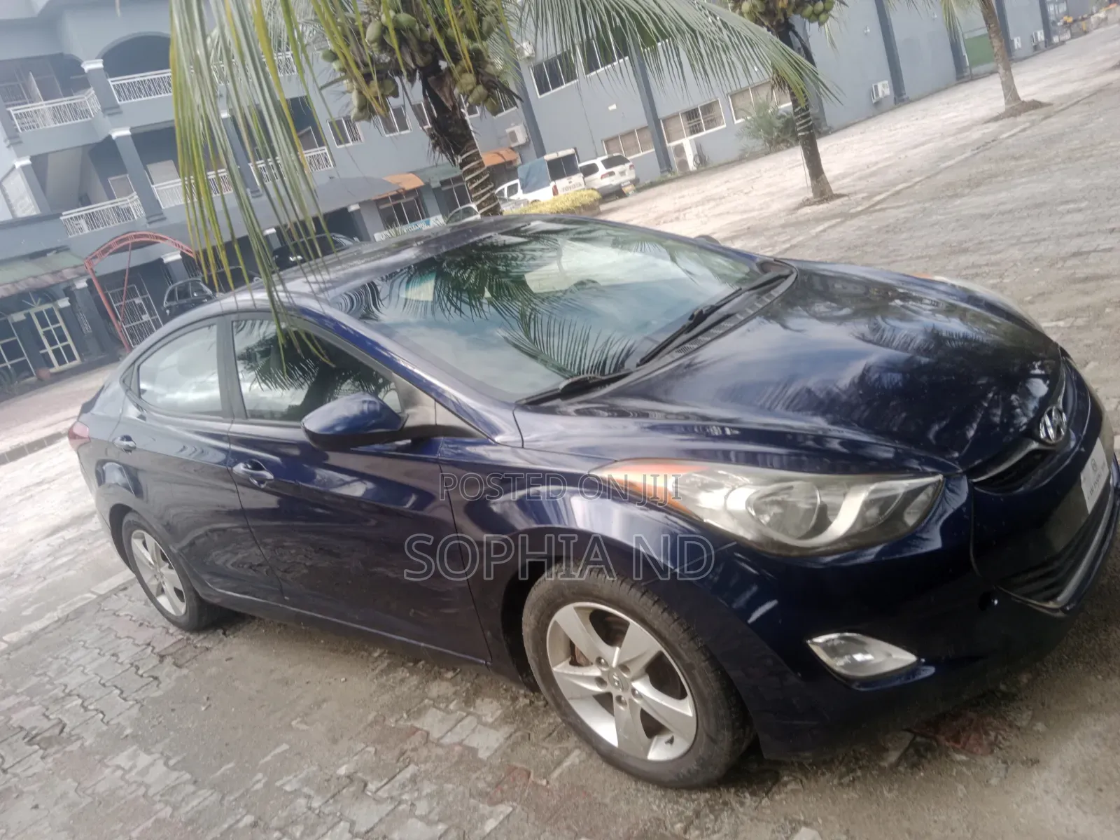 Hyundai Elantra 2013 Blue