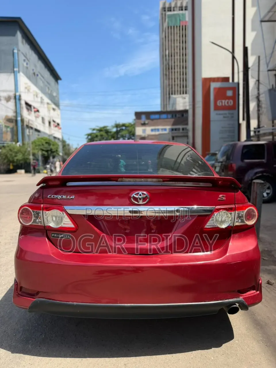 Toyota Corolla S Special Edition 4dr Sedan (1.8L 4cyl 4A) 2013 Red