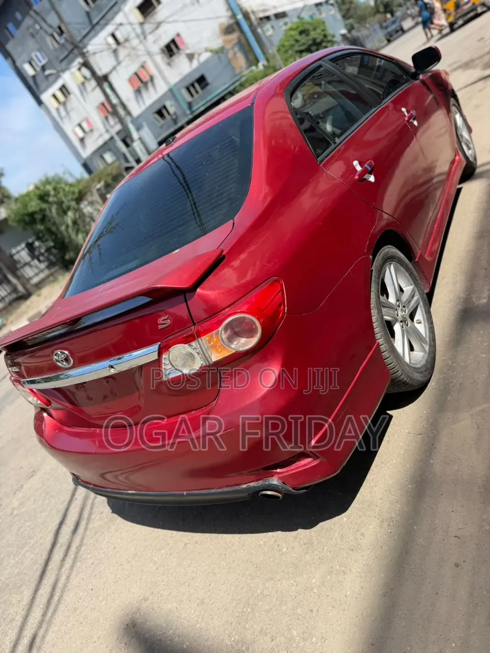 Toyota Corolla S Special Edition 4dr Sedan (1.8L 4cyl 4A) 2013 Red