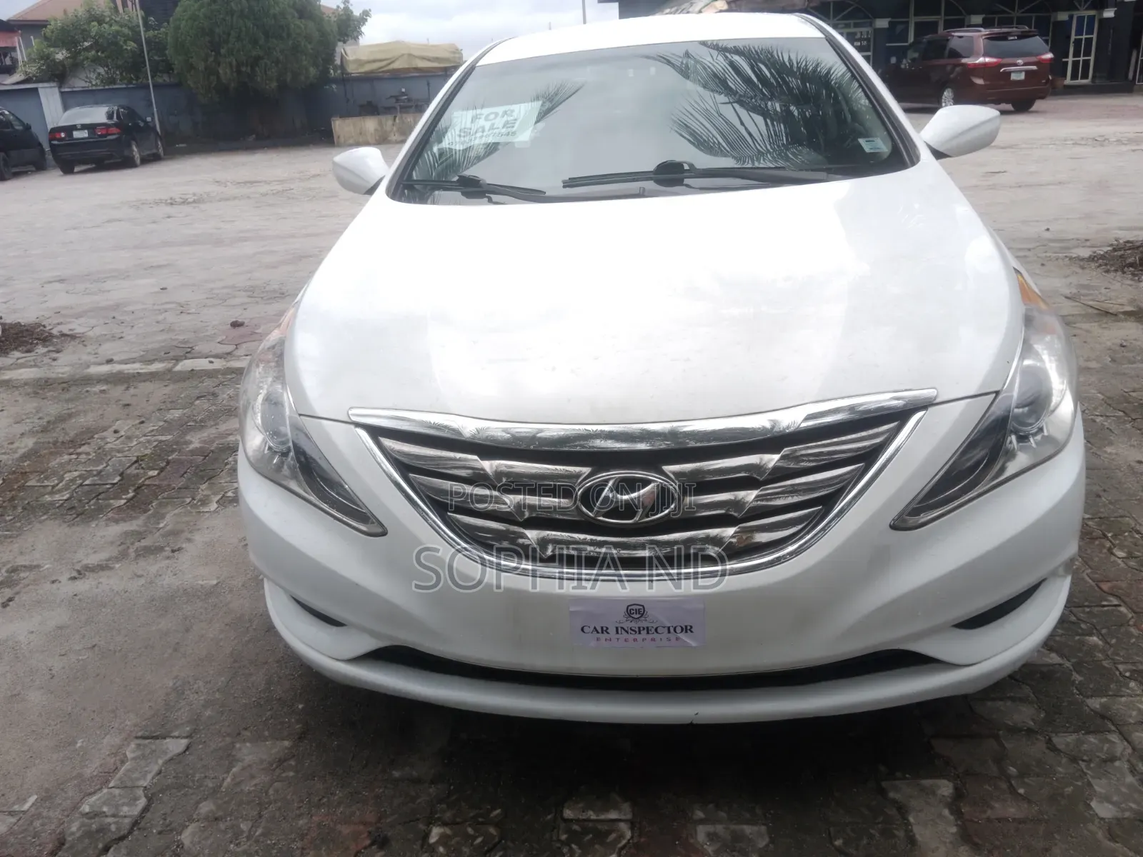 Hyundai Sonata 2013 White