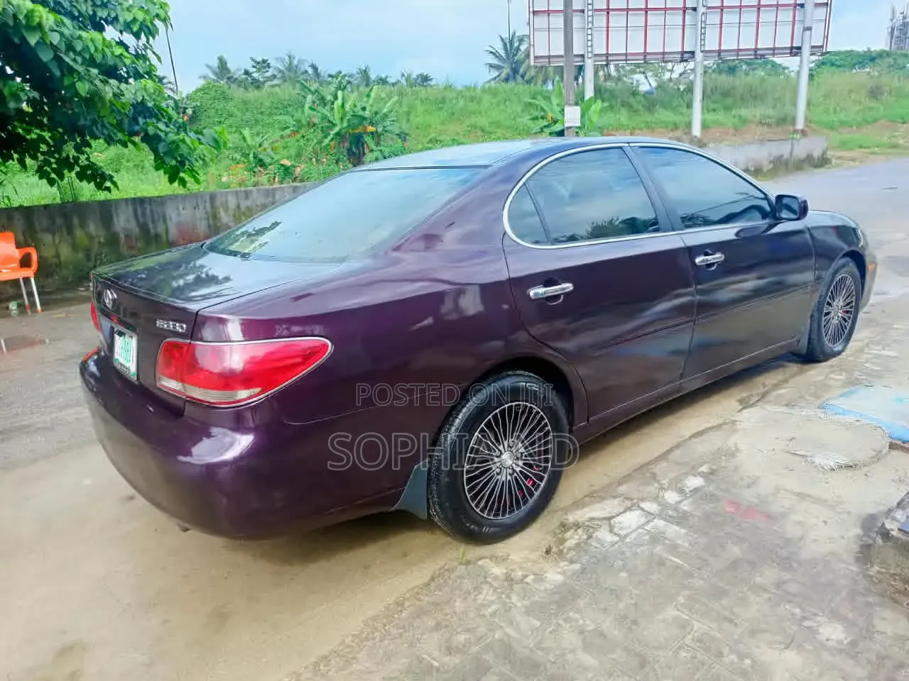 Lexus ES 2005 Red