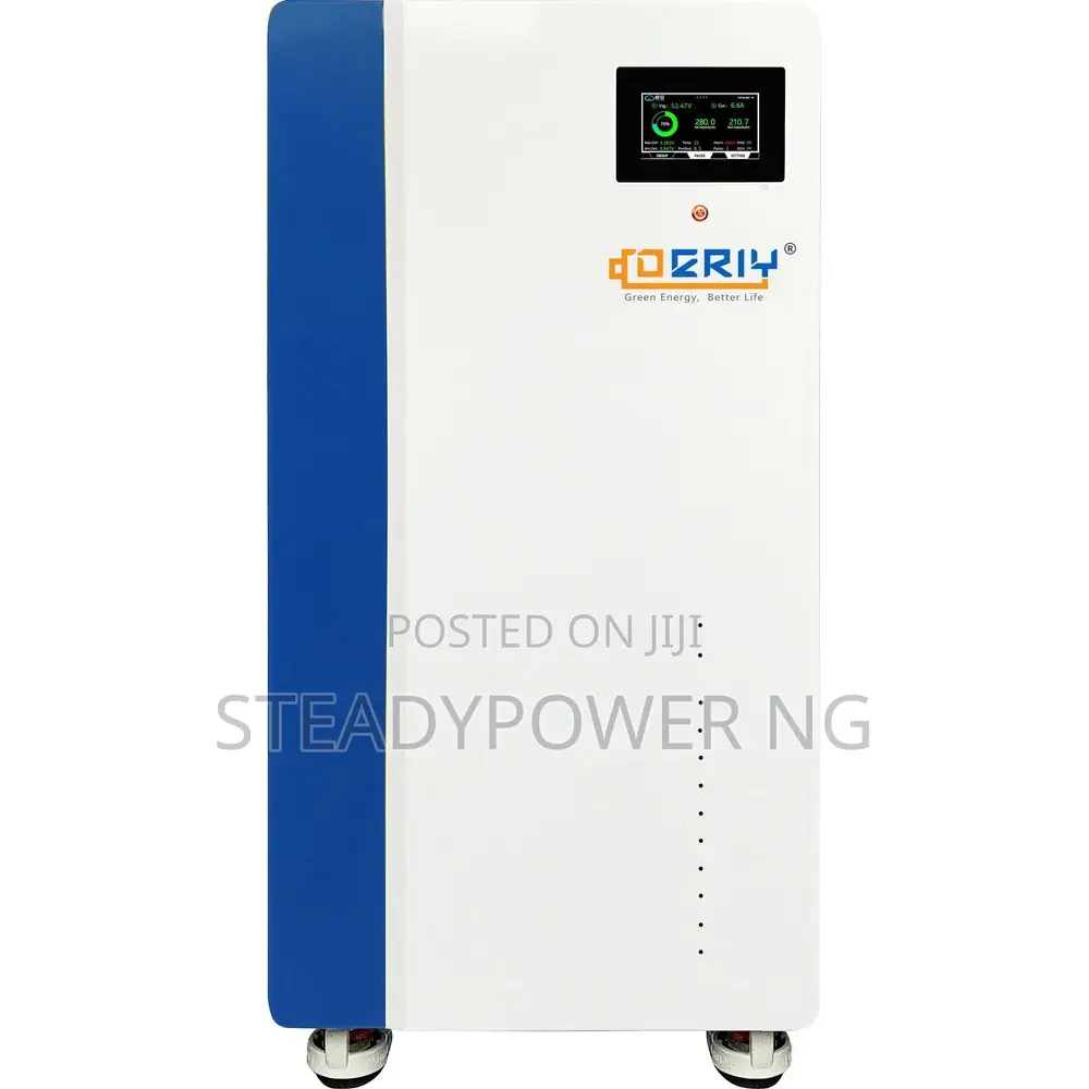 Deriy PowerAxis 16kWh 51.2V LiFePO4 Lithium Battery