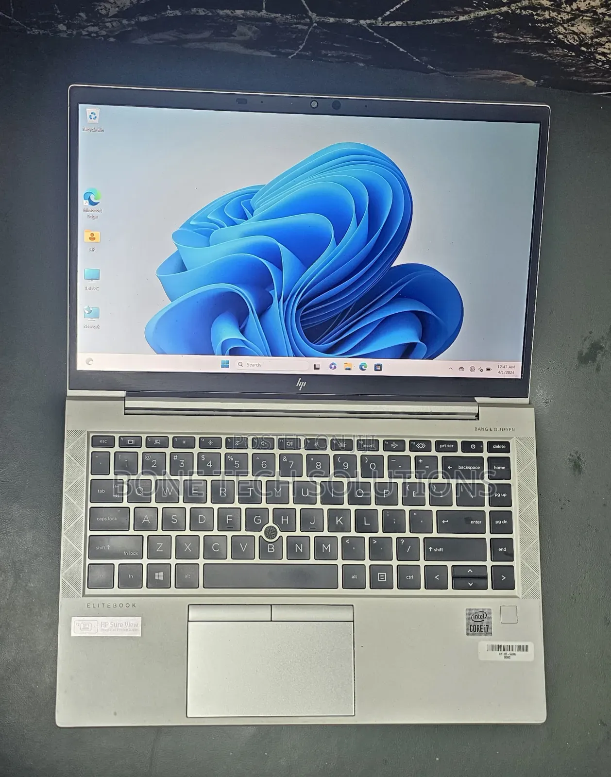 Laptop HP EliteBook 840 G7 8GB Intel Core i7 SSD 512GB