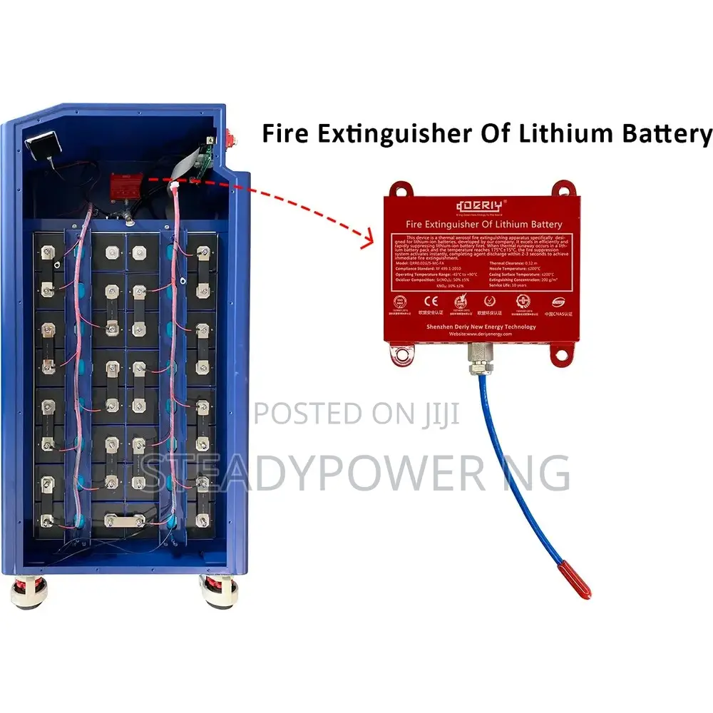 Deriy PowerNexus 16kWh 51.2V LiFePO4 Lithium Battery