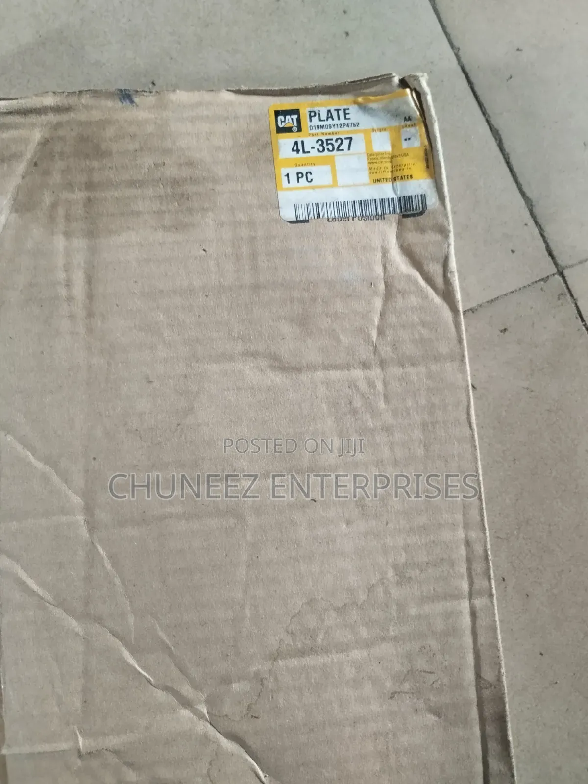Caterpillar Plate (4l-3527)