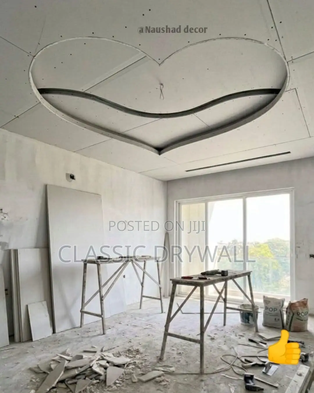 Installing of Drywall Gymsum Board