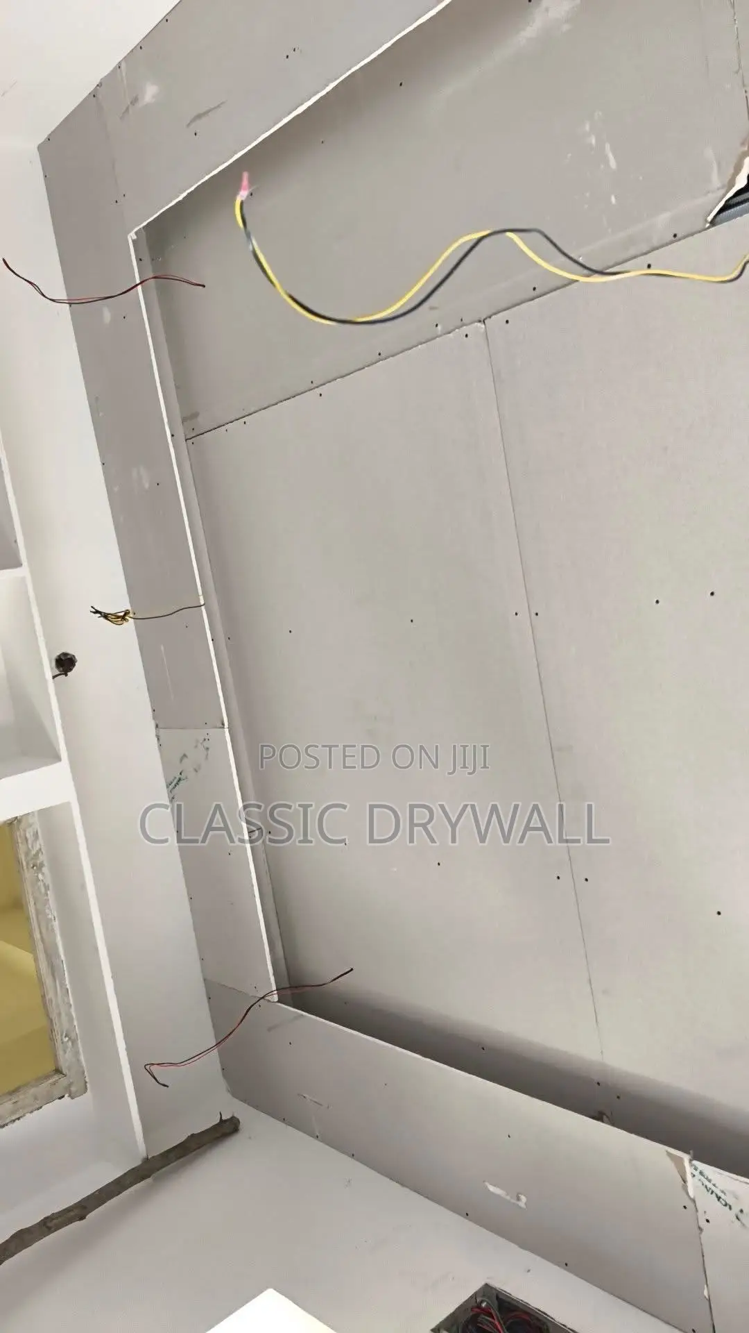 Installing of Drywall Gymsum Board