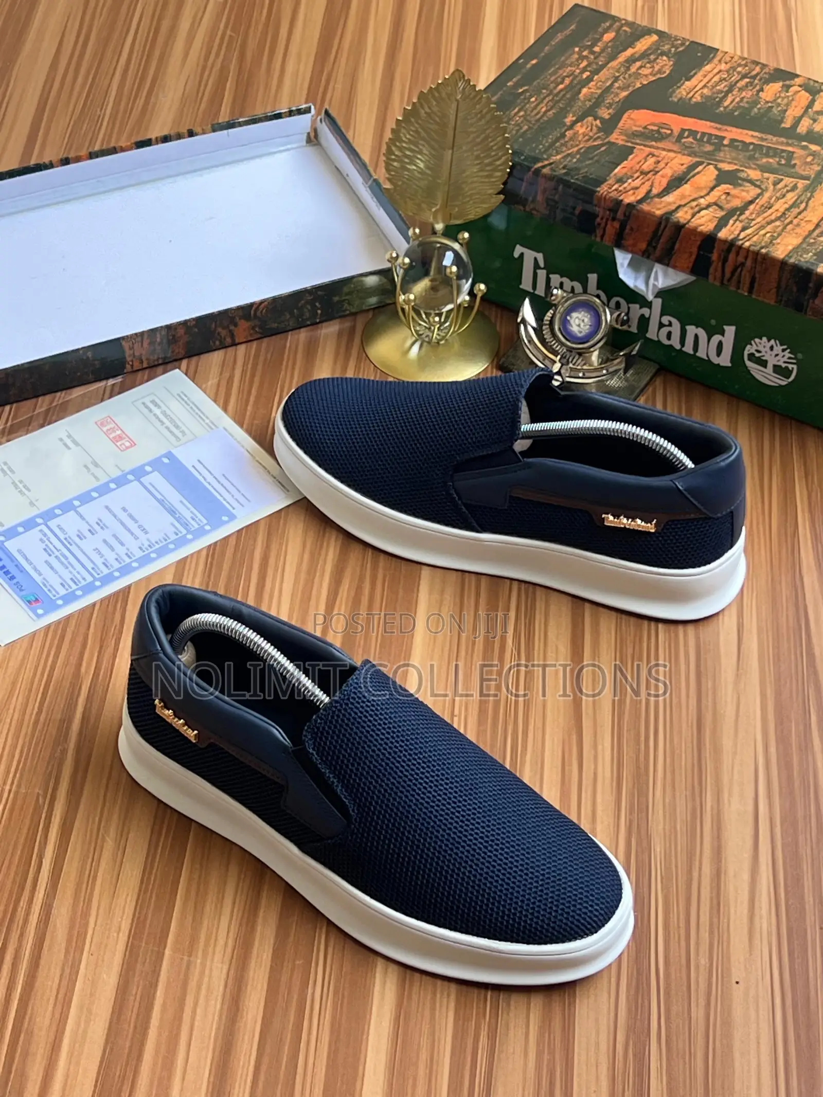 Men's Timberland Breathable Loafers With White Sole