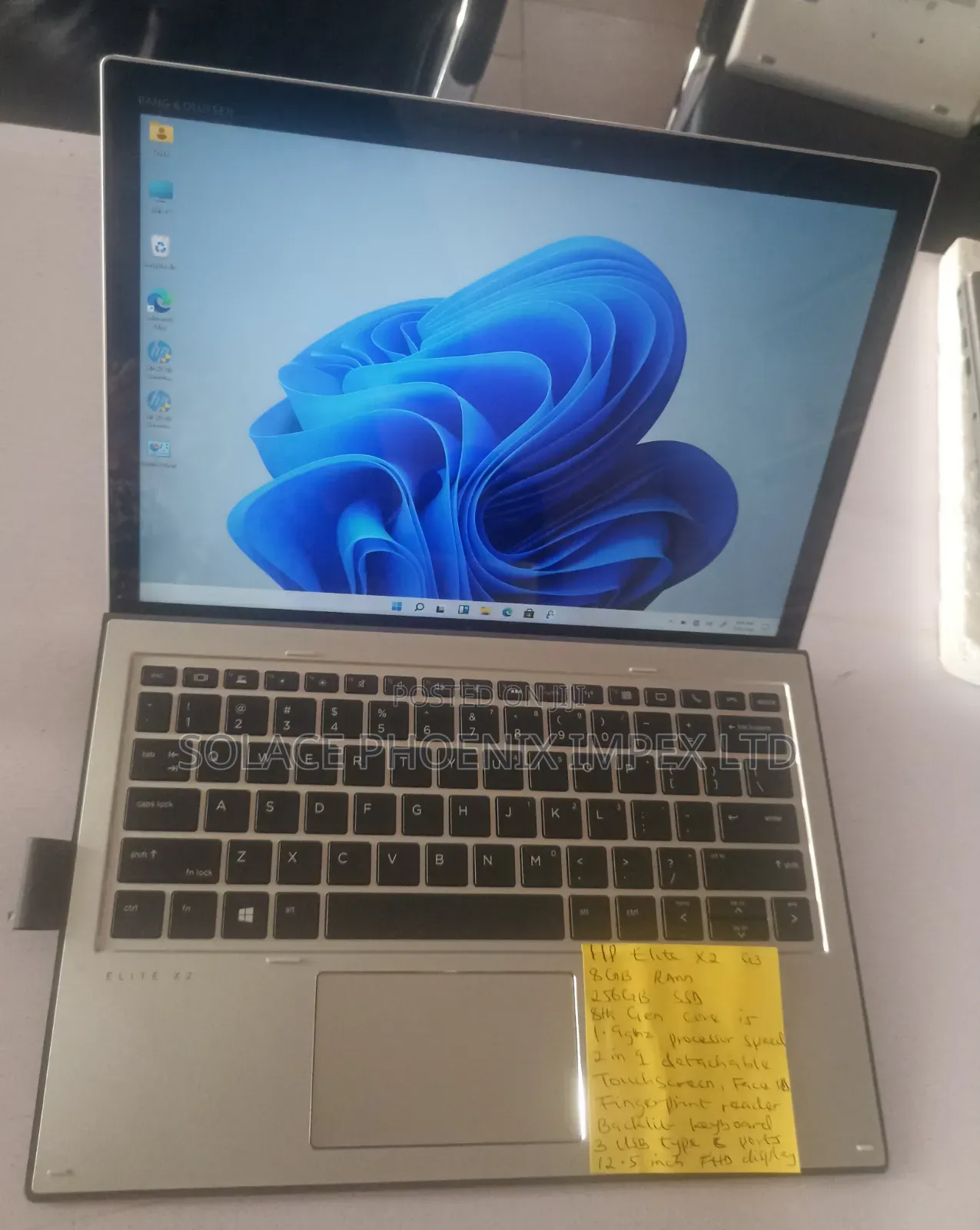 Laptop HP Elite x2 1013 G3 8GB Intel Core i5 SSD 256GB