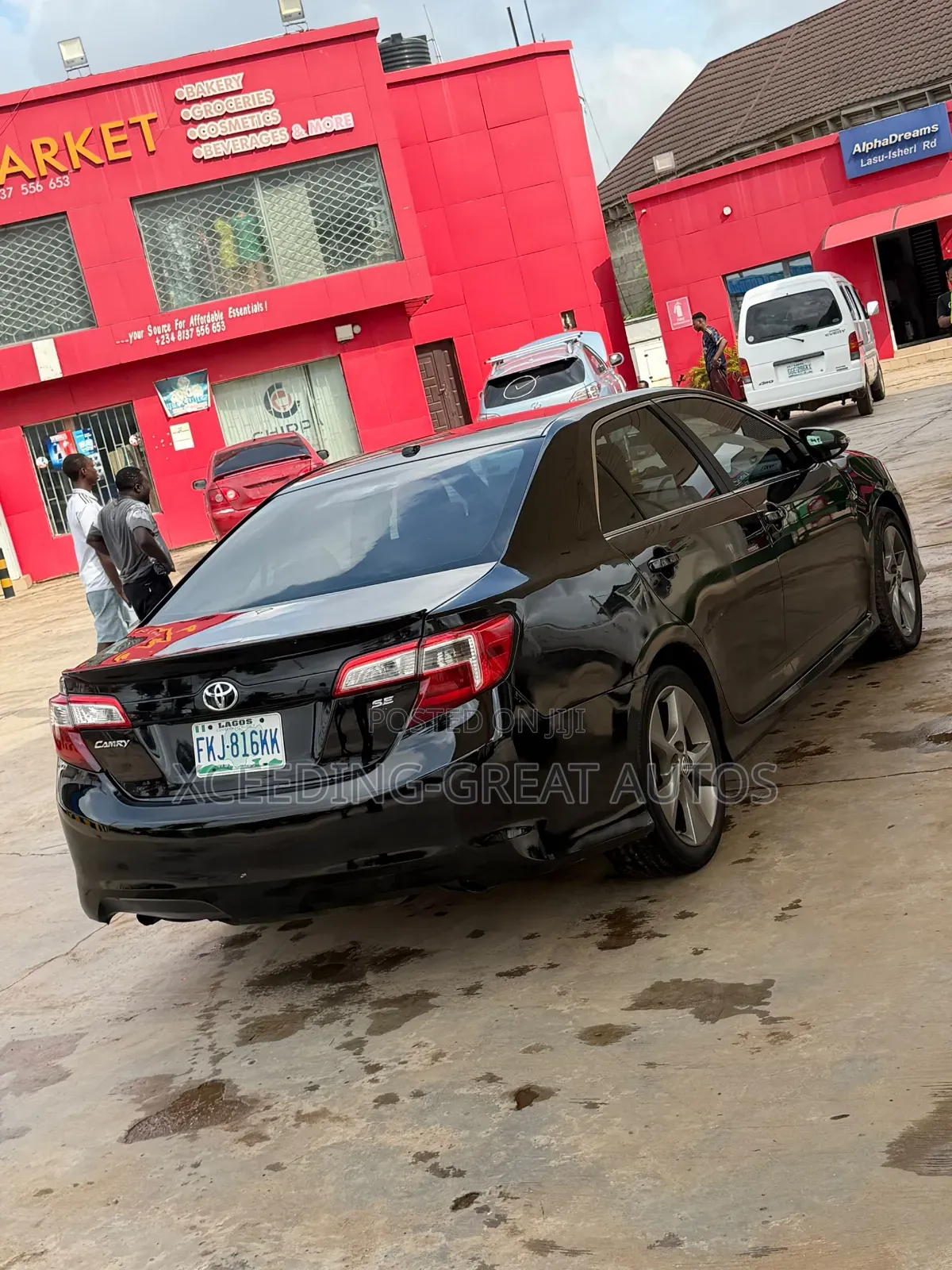 Toyota Camry SE 4dr Sedan (3.5L 6cyl 6A) 2014 Black