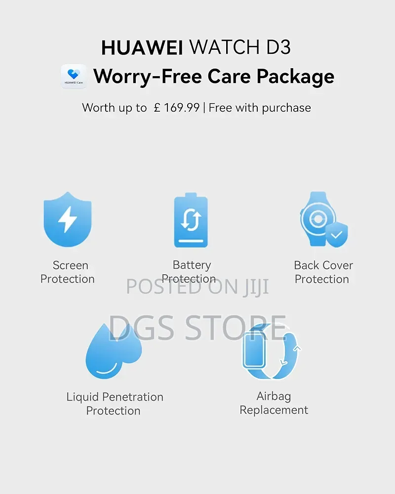 Huawei Watch D3 Blood Pressure Monitoring Smart Watch
