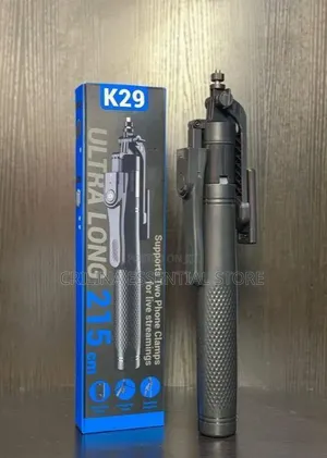 K29 Ultra Long 215 Cm Selfie Stick and Phone Tripod