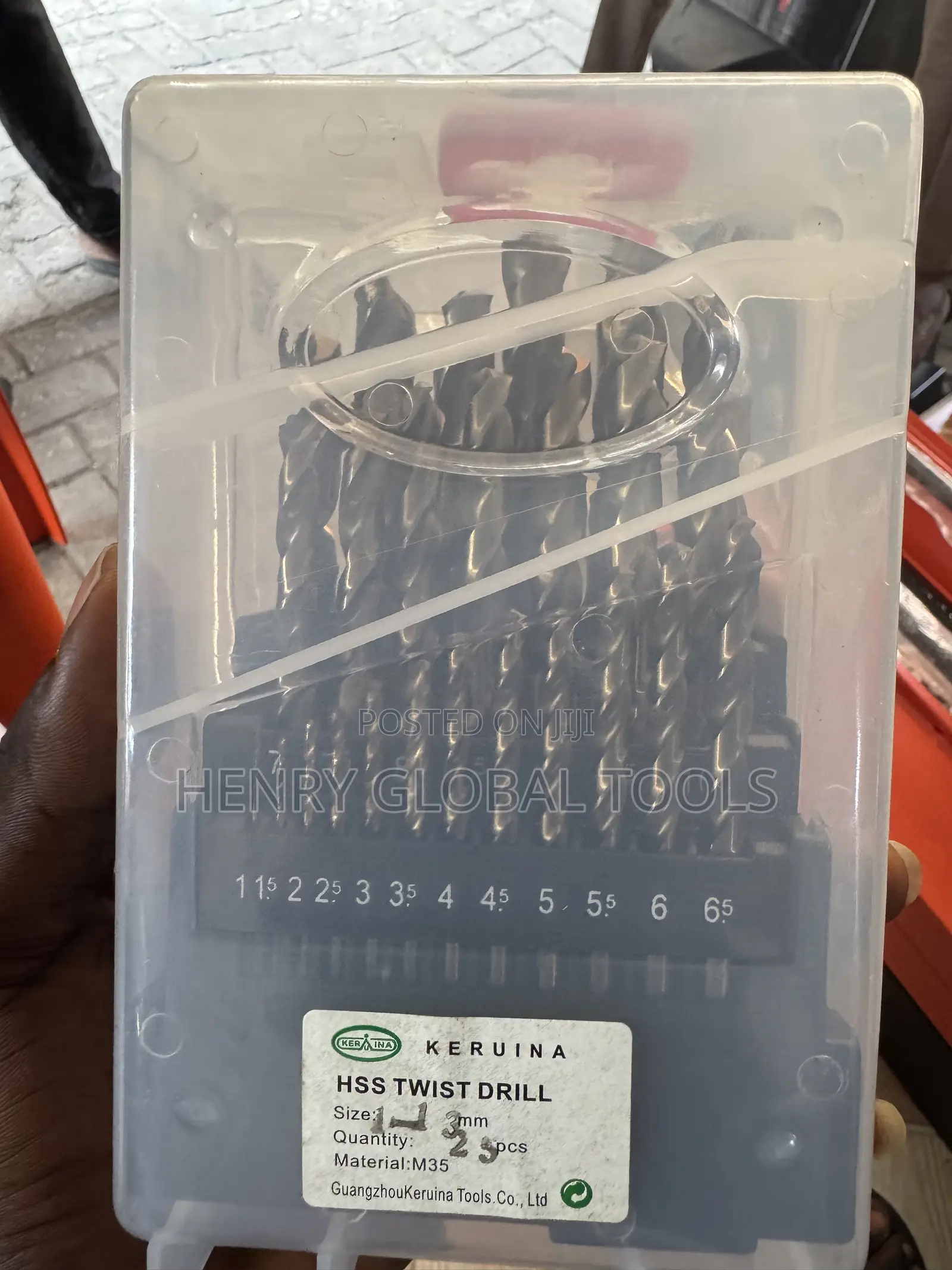 KERUINA HSS Twist Drill Bit Set – M35 Cobalt Steel