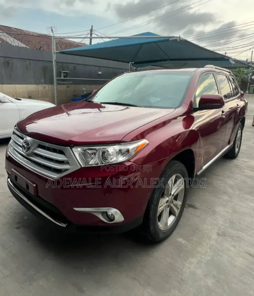 Toyota Highlander 2009 Burgundy