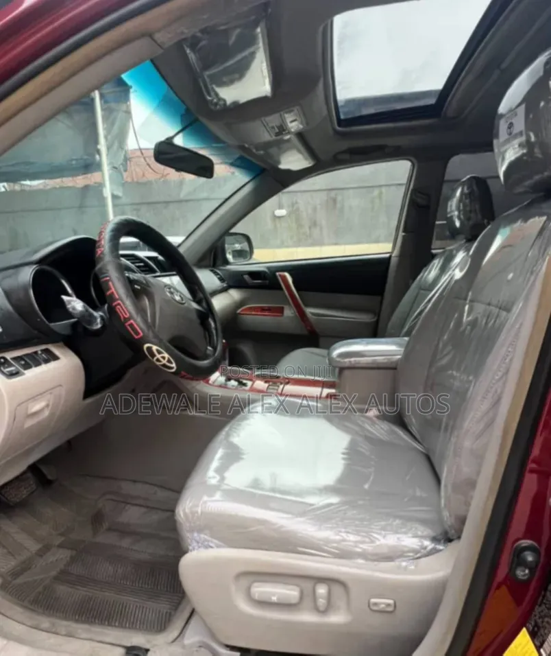Toyota Highlander 2009 Burgundy