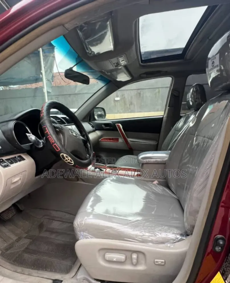 Toyota Highlander 2009 Burgundy