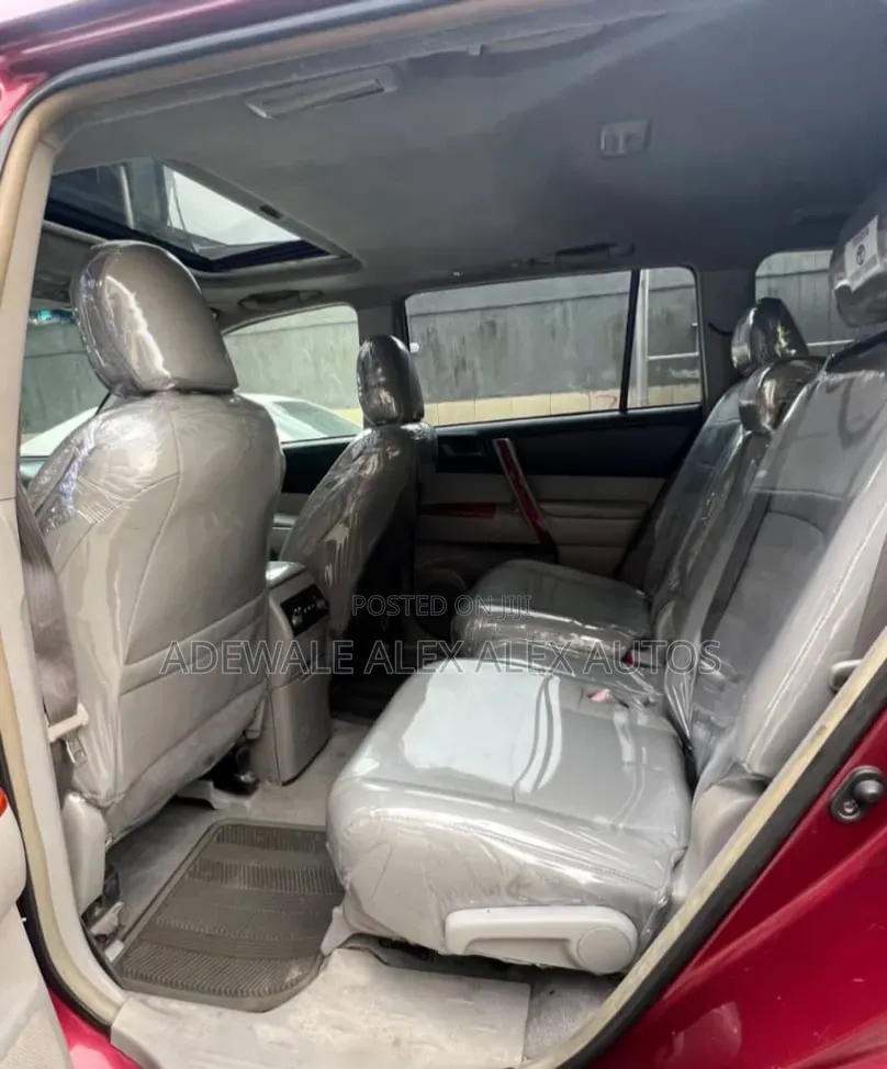 Toyota Highlander 2009 Burgundy
