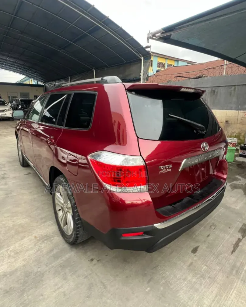 Toyota Highlander 2009 Burgundy