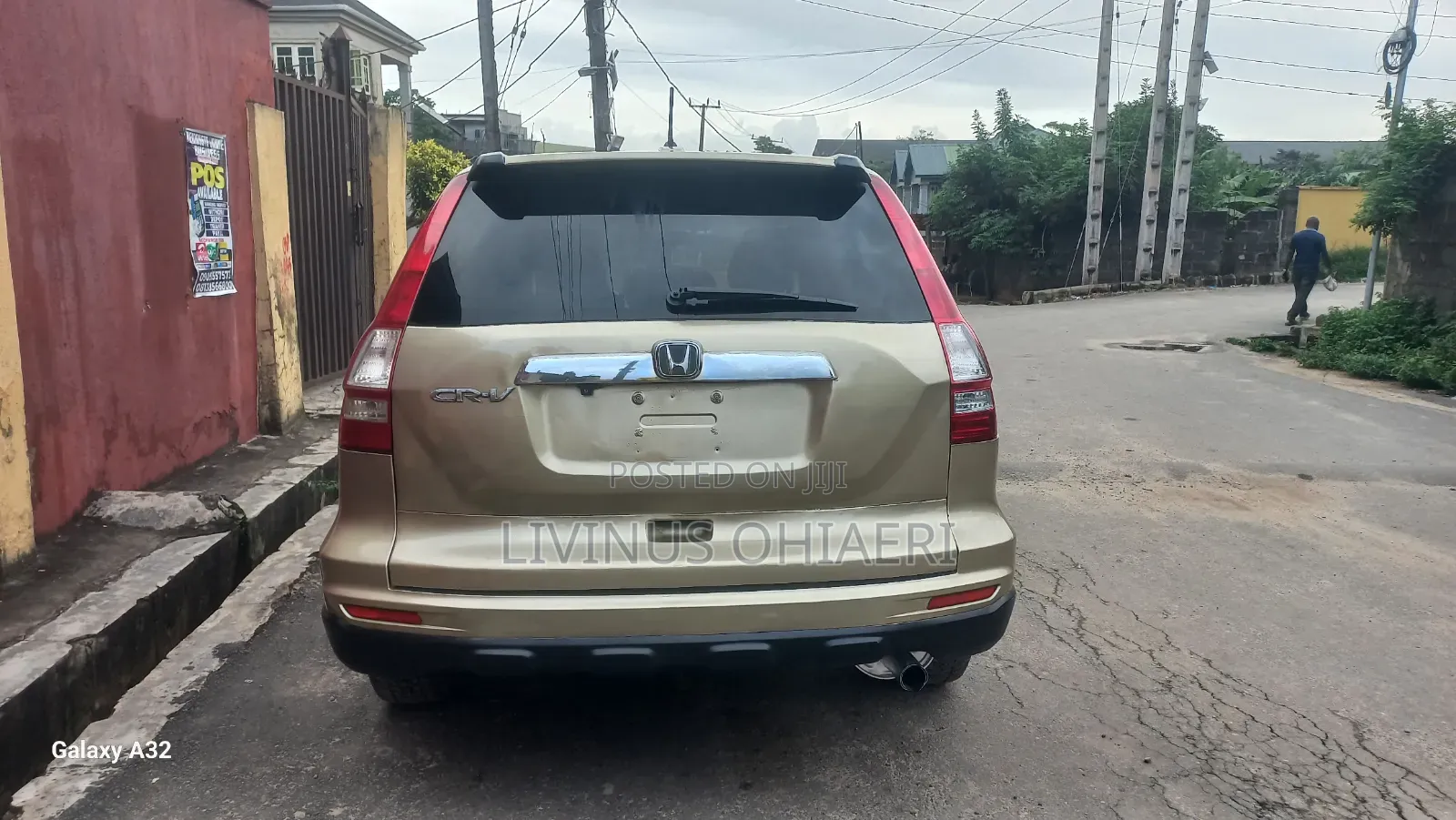 Honda CR-V 2.4 LX 4x4 Automatic 2008 Gold