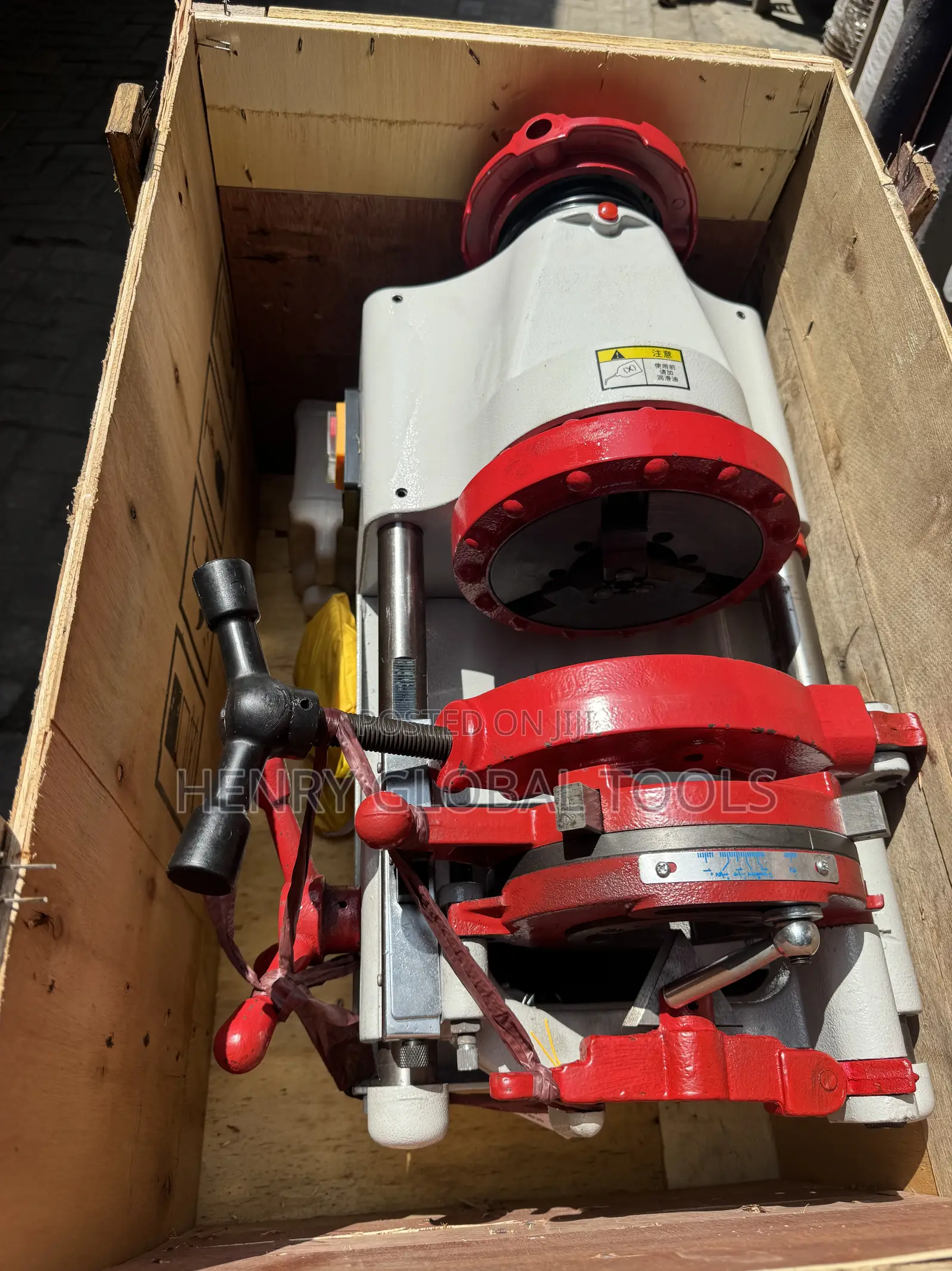 Pipe Threading Machine – 1/2” to 2”