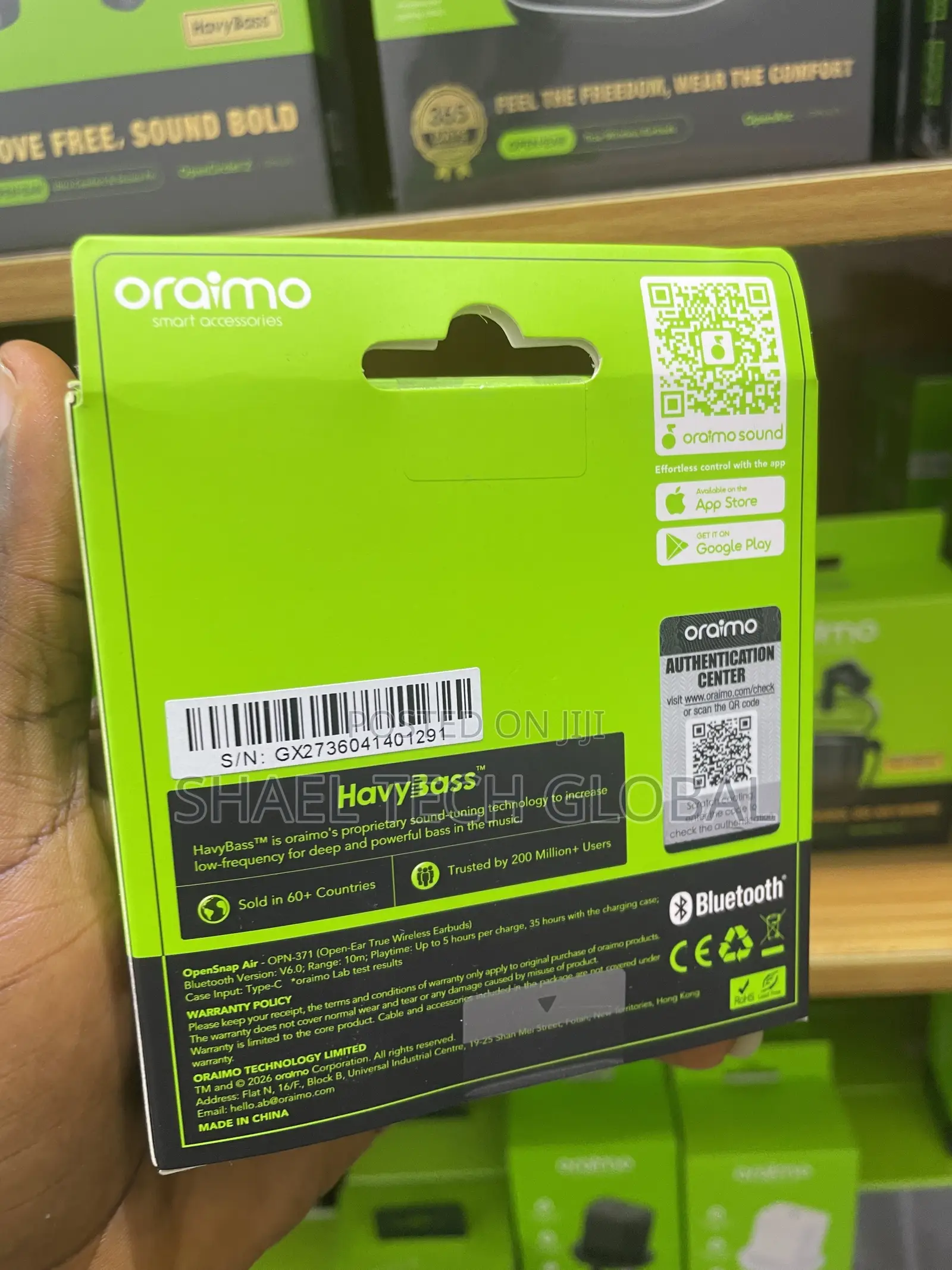 Oraimo Open Snap N Opn 372N