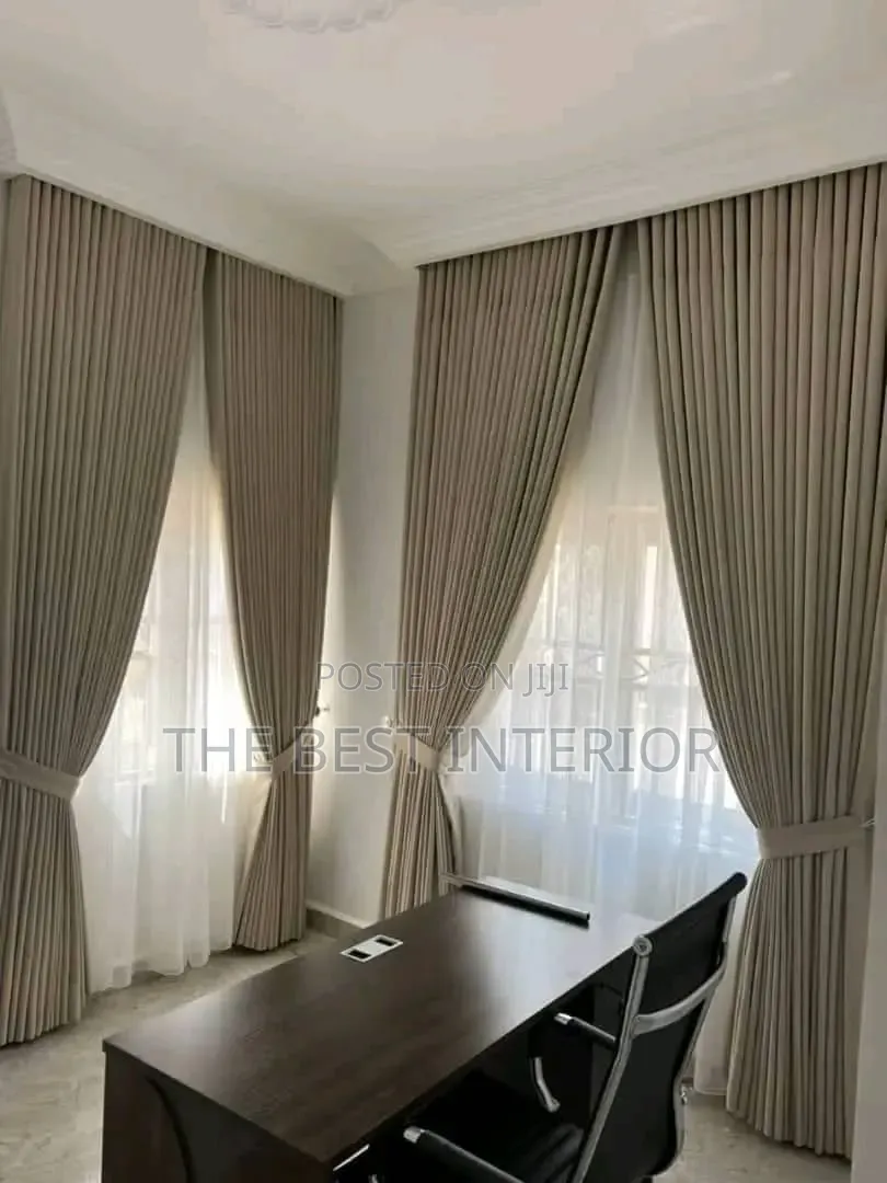 Premium Turkish Curtains From ₦3,800 Per Yard | Quality Designs