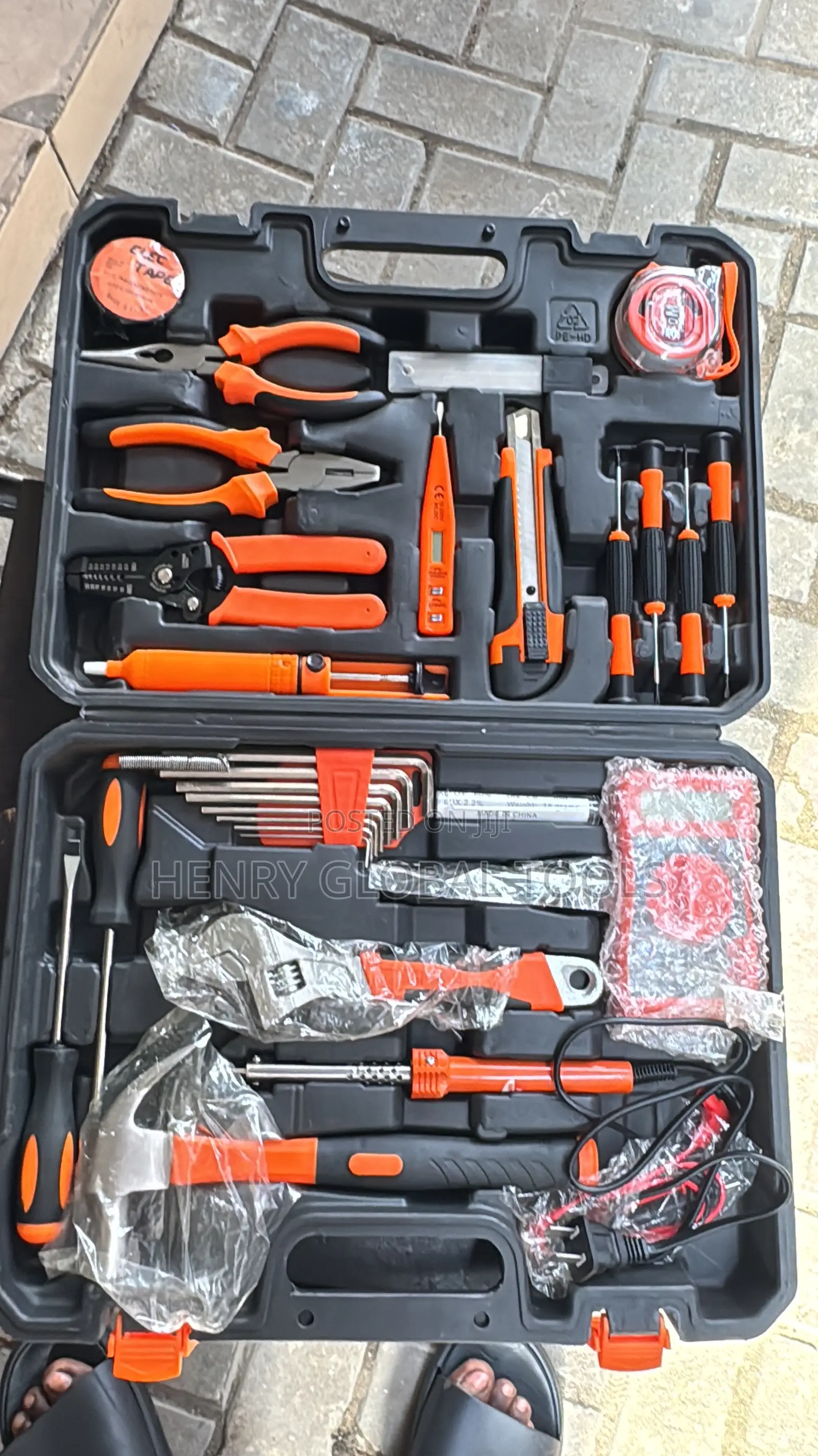 Electrical Maintenance Tool Kit With Digital Multimeter – Com Tool Set