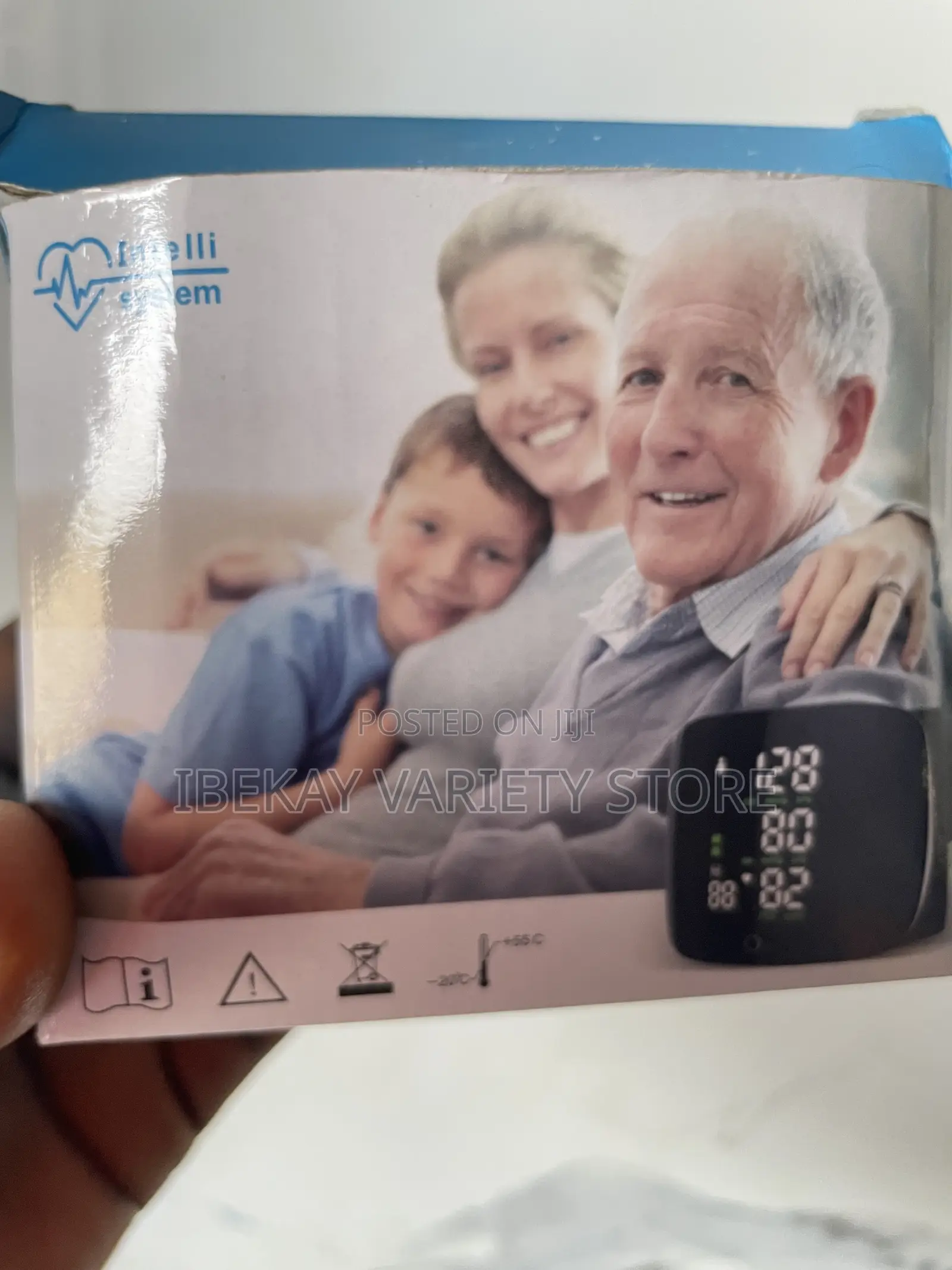 Smart Wrist Blood Pressure Monitor