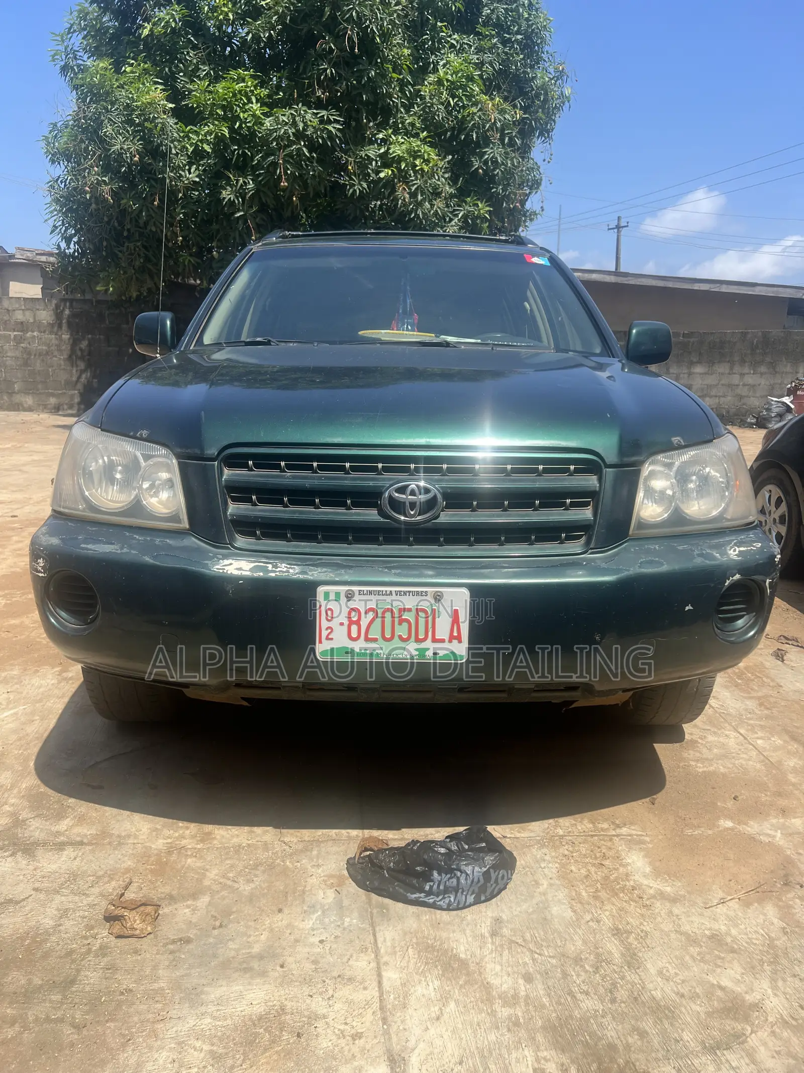 Toyota Highlander 2004 Green