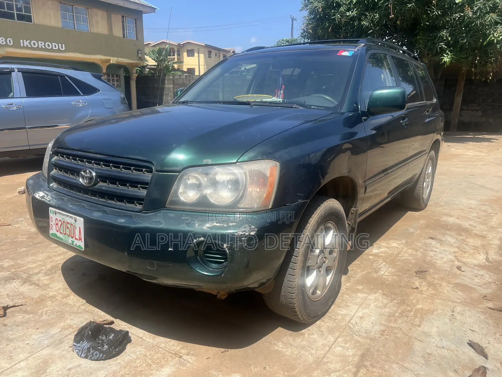 Toyota Highlander 2004 Green