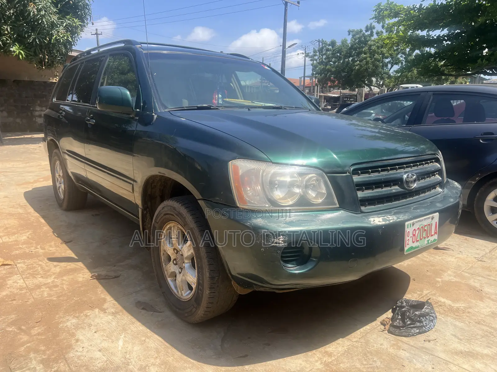 Toyota Highlander 2004 Green