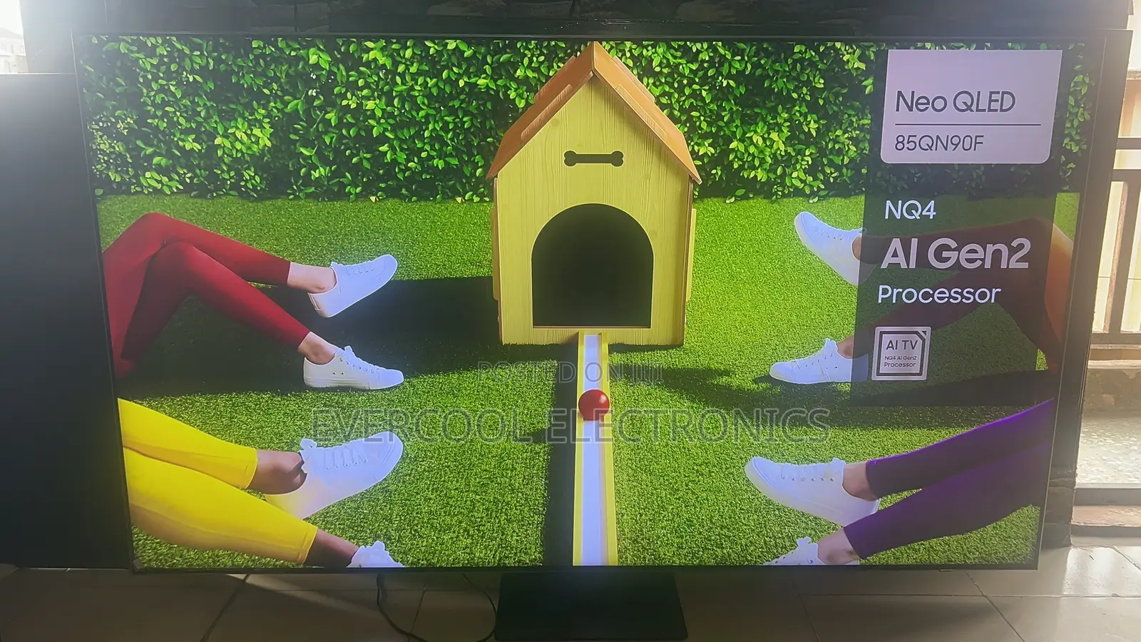 Heavy-Duty 85” Samsung 85qn70f Neo Qled 4k Smart TV (2025)