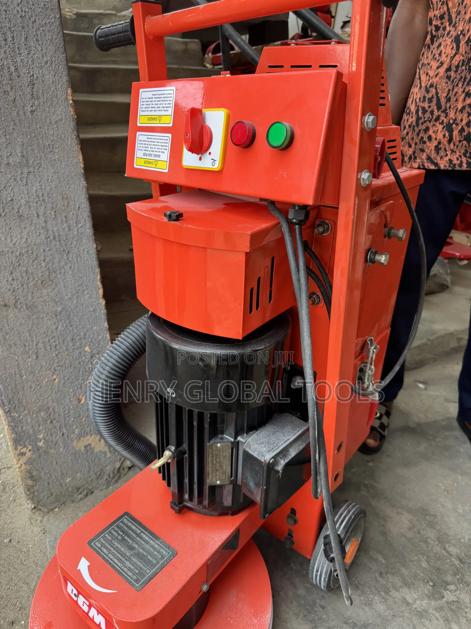 Floor Grinding and Polishing Machine – Heavy-Duty Concrete Grinder