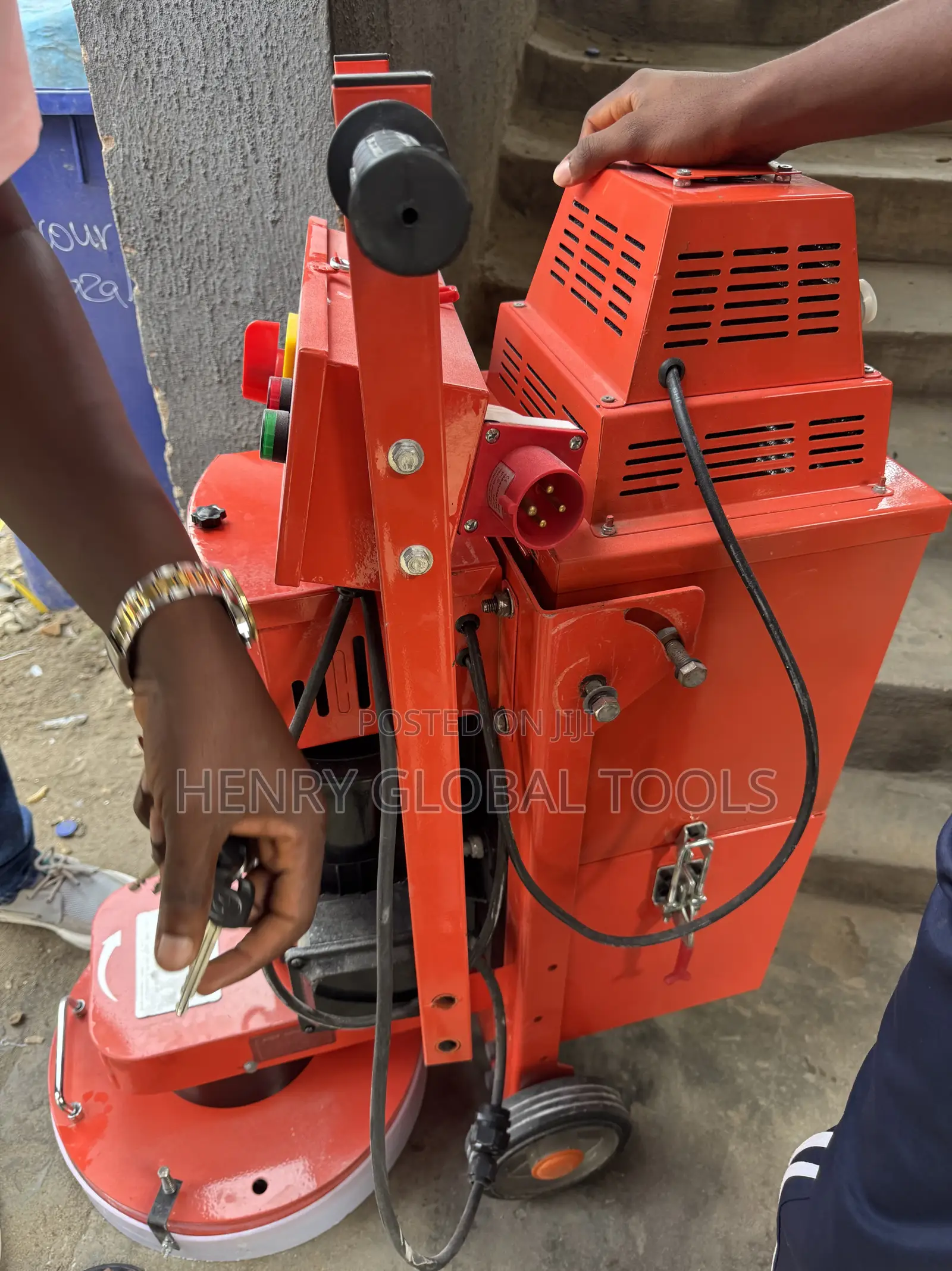 Floor Grinding and Polishing Machine – Heavy-Duty Concrete Grinder