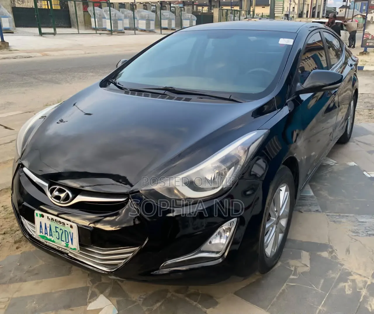 Hyundai Elantra 2013 Black