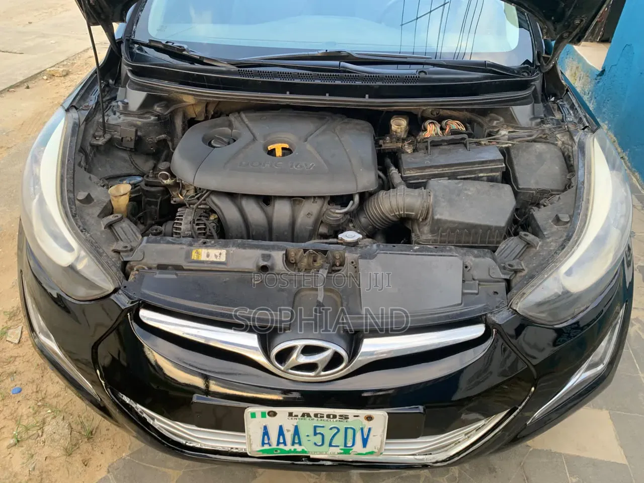 Hyundai Elantra 2013 Black