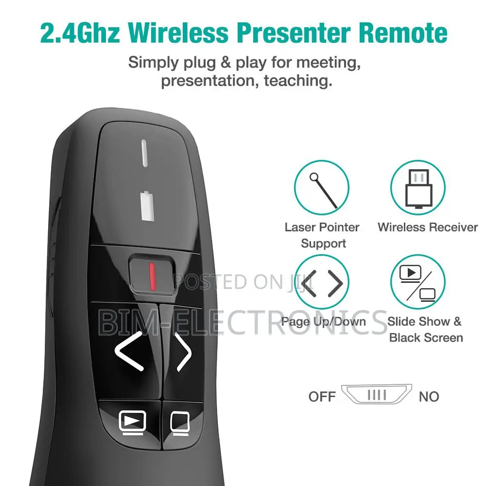 Wireless Presenter Remote.