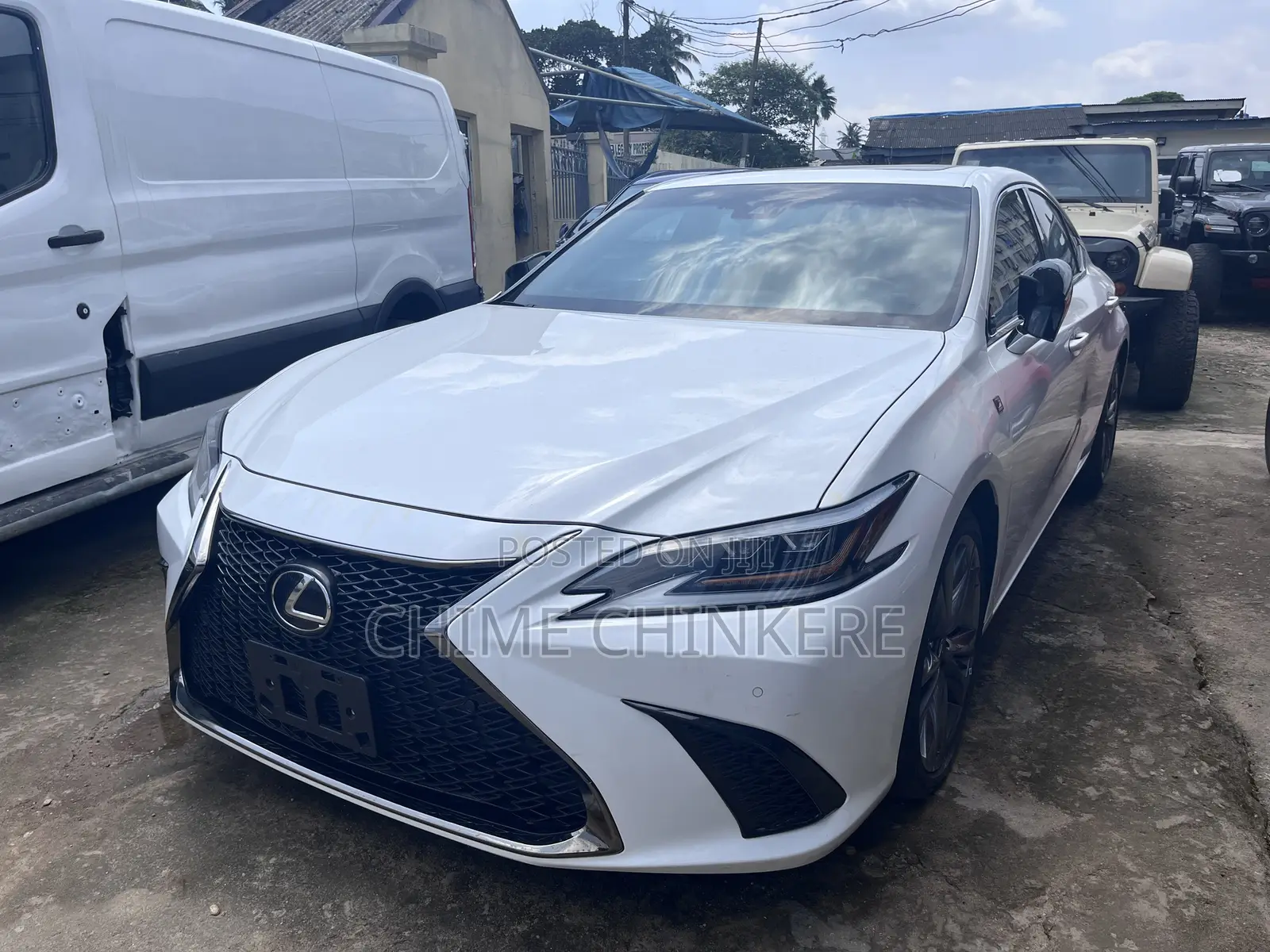 Lexus ES 350 F Sport FWD 2019 White