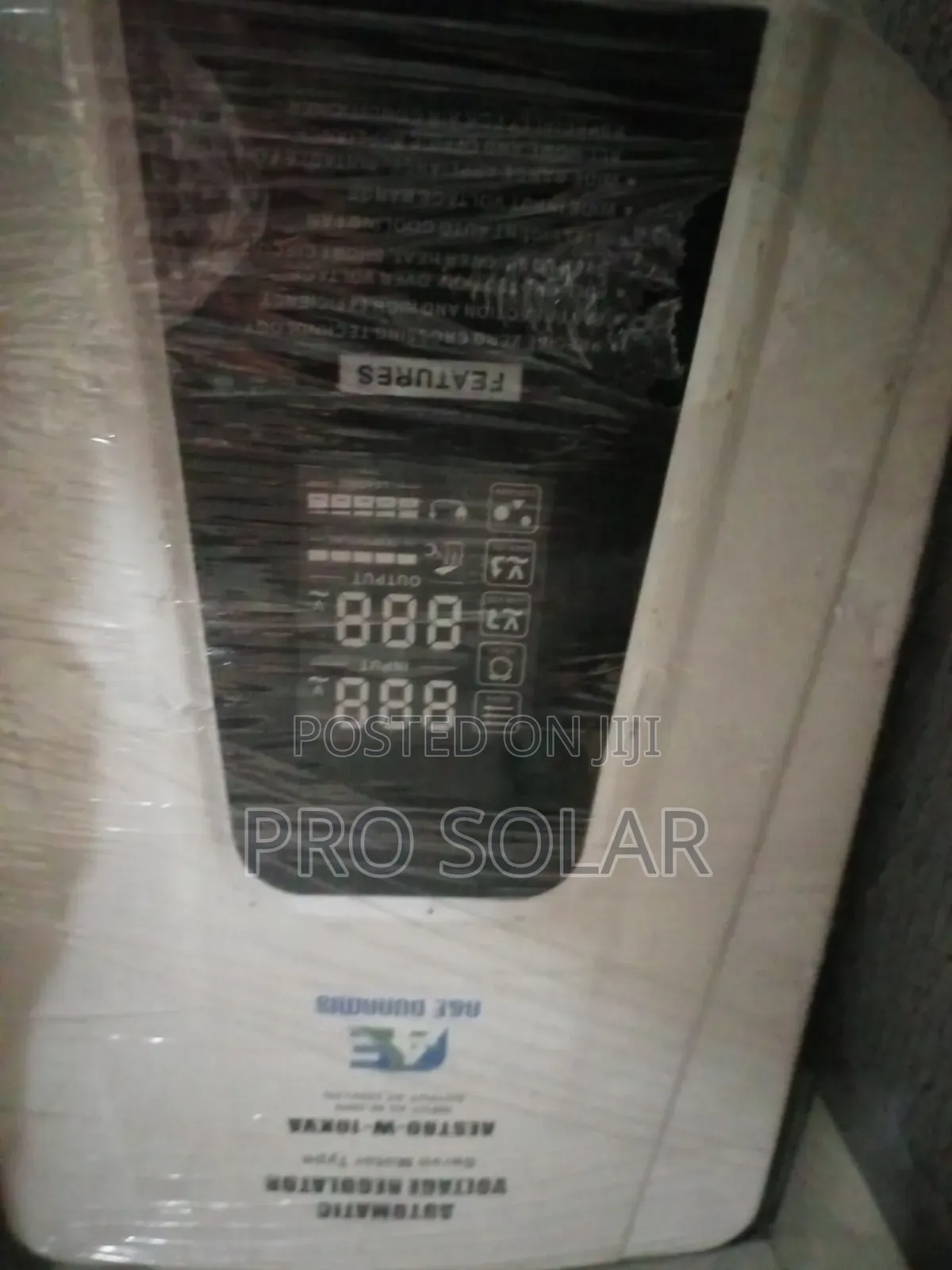 A&e Dunamis 10kva Servo Stabilizer