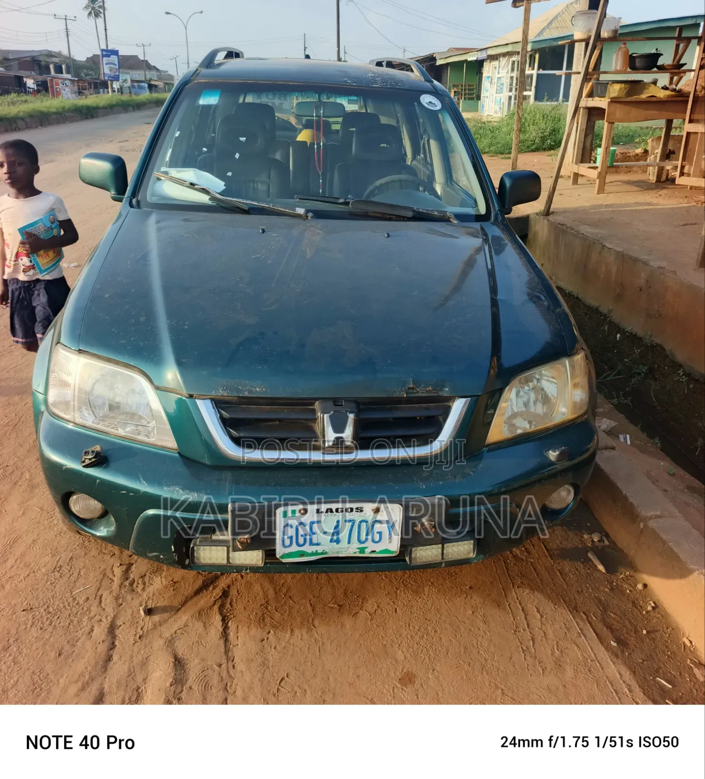 Honda CR-V 1999 Green