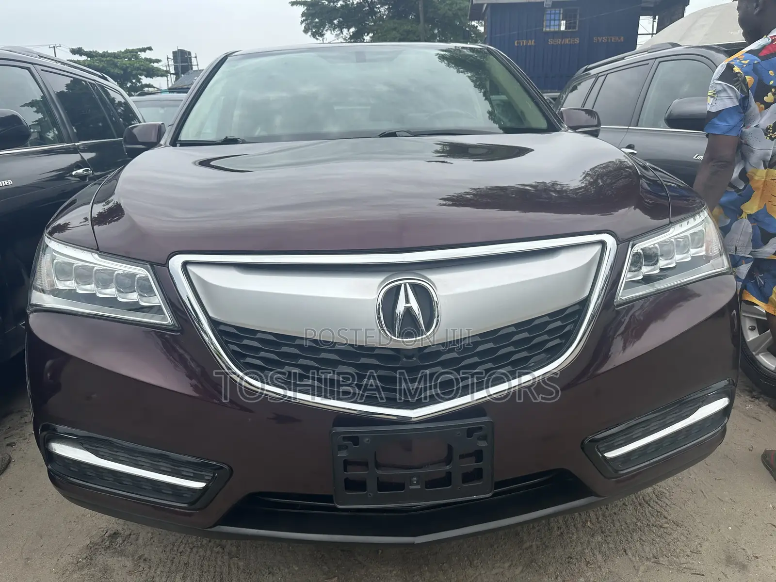 Acura MDX 2016 Red