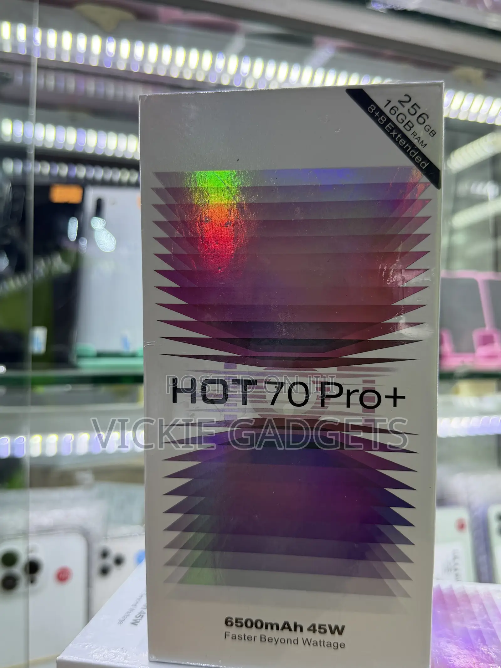 New Infinix Hot 70 Pro 5G+ 256 GB