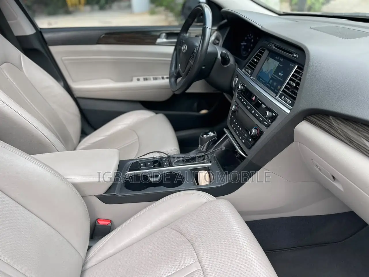 Hyundai Sonata Limited 4dr Sedan (2.4L 4cyl 6A) 2015 Gray