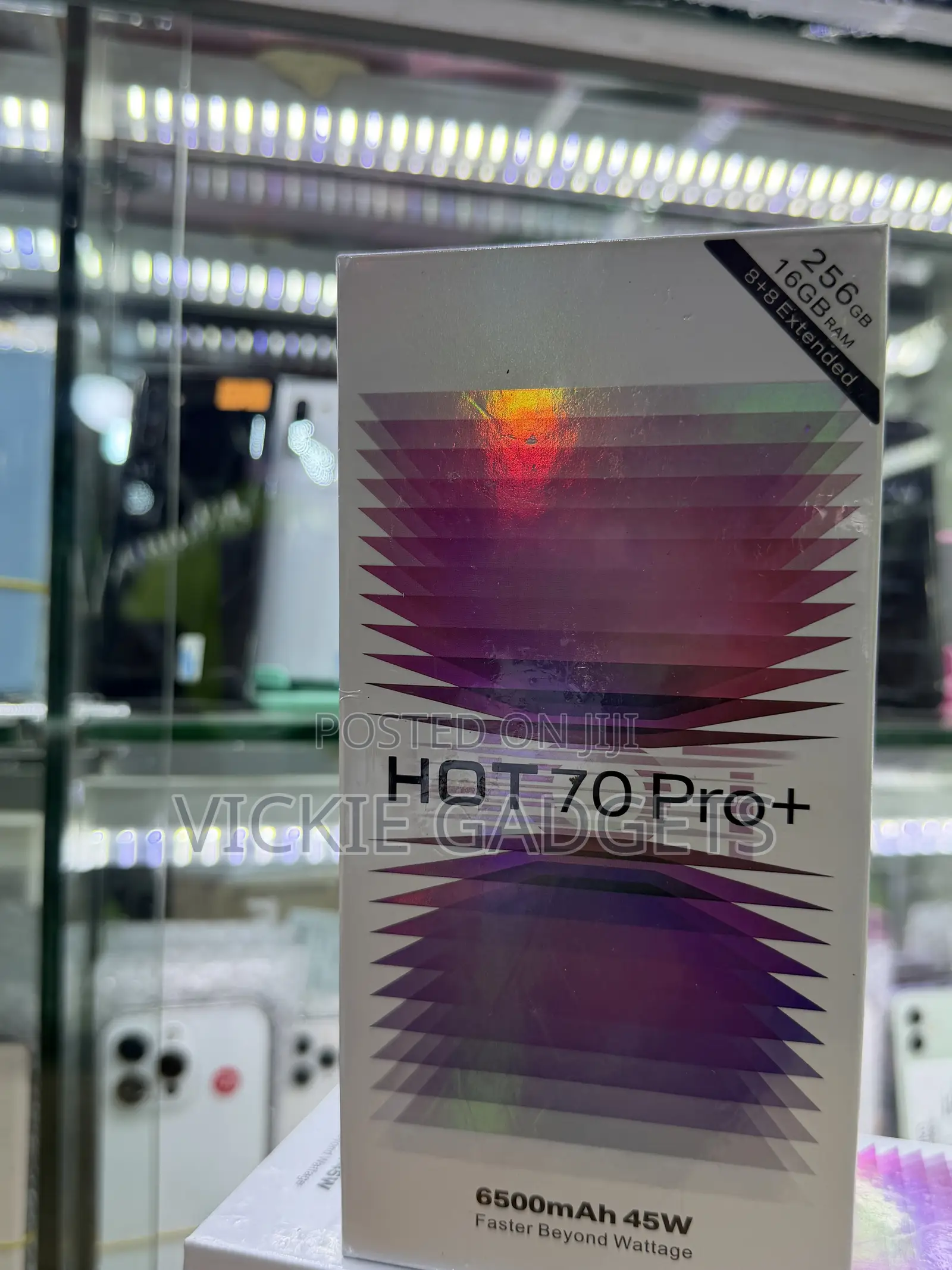 New Infinix Hot 70 Pro 5G+ 256 GB