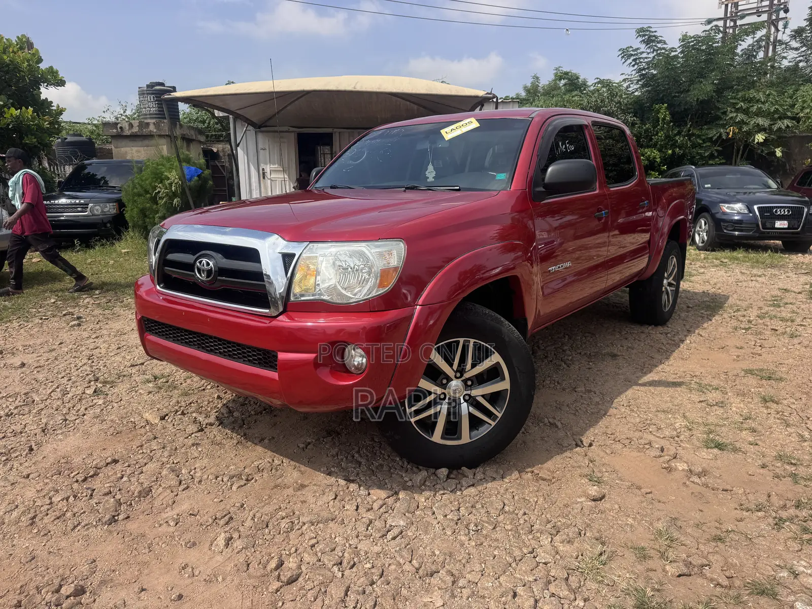 Toyota Tacoma Double Cab V6 Automatic 2010 Red